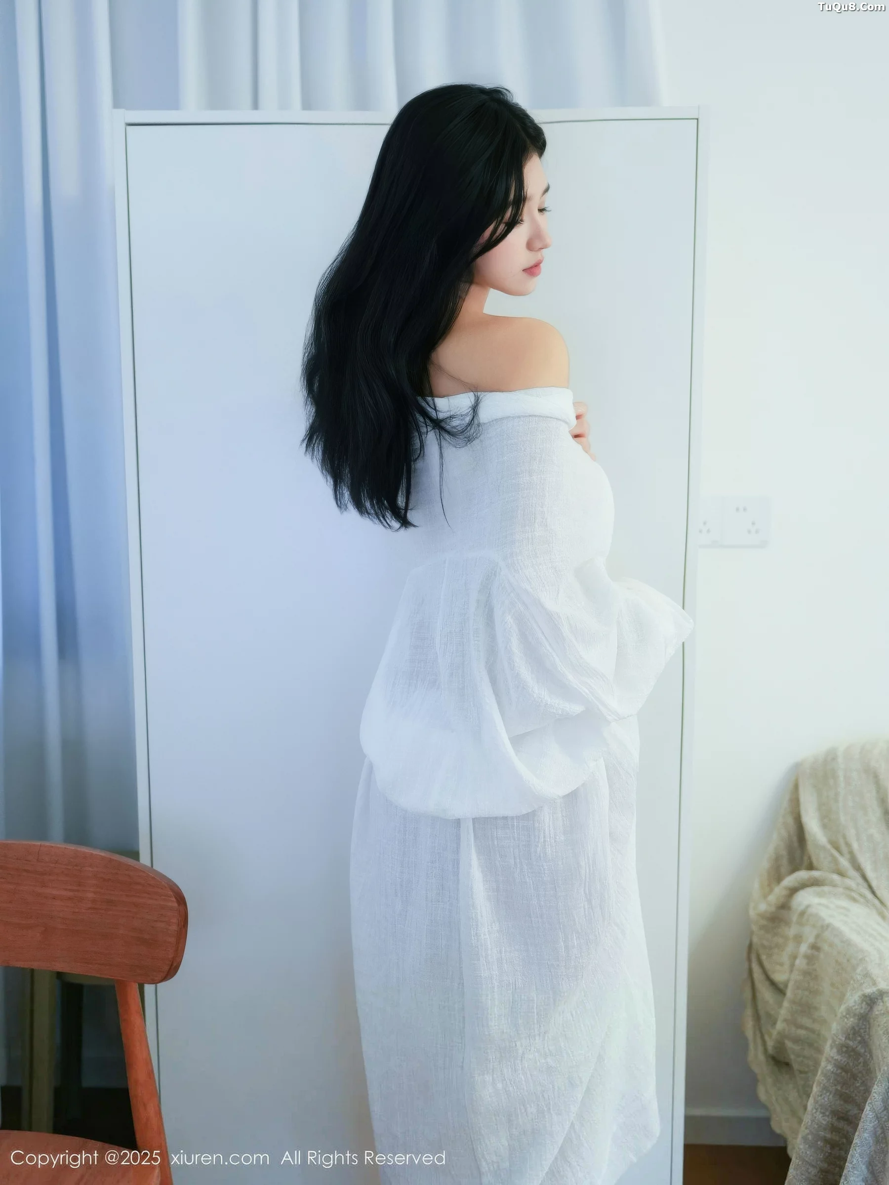 秀人集.com_[XiuRen秀人网]No.10920_模特林悦溪儿性感白色长浴袍配白色高跟秀修长美腿撩人诱惑写真53P